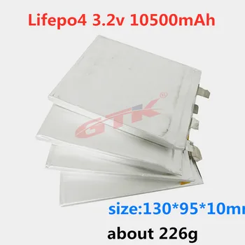 GTK 3.2 V 10500mAh Lifepo4 batérie nabíjateľné 2000 cyklov pre Trojkolka, Motocykel, Skúter, Solárne Skladovanie , Lodí a pod.